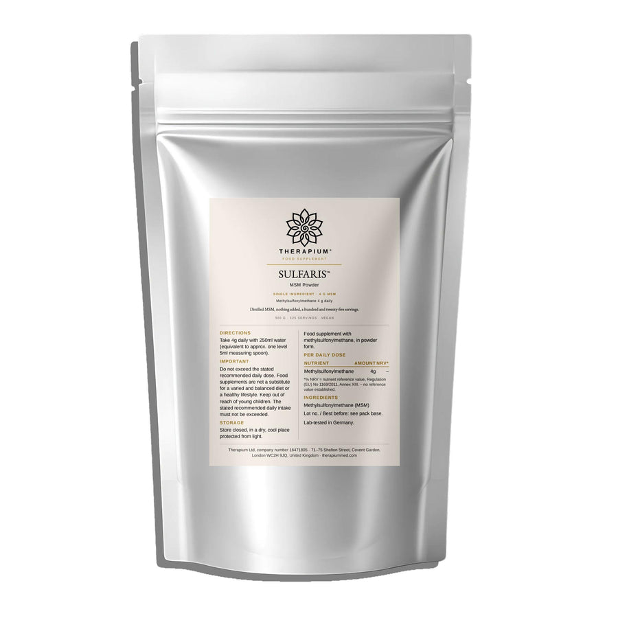 Therapium SULFARIS™ Pudră de MSM — 500 g
