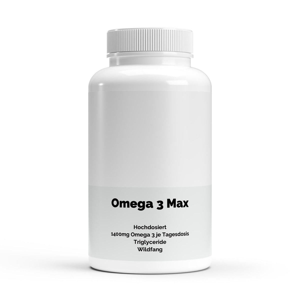 Therapium Omega 3 Max 35/25, a jar of 120 softgels with concentrated fish oil