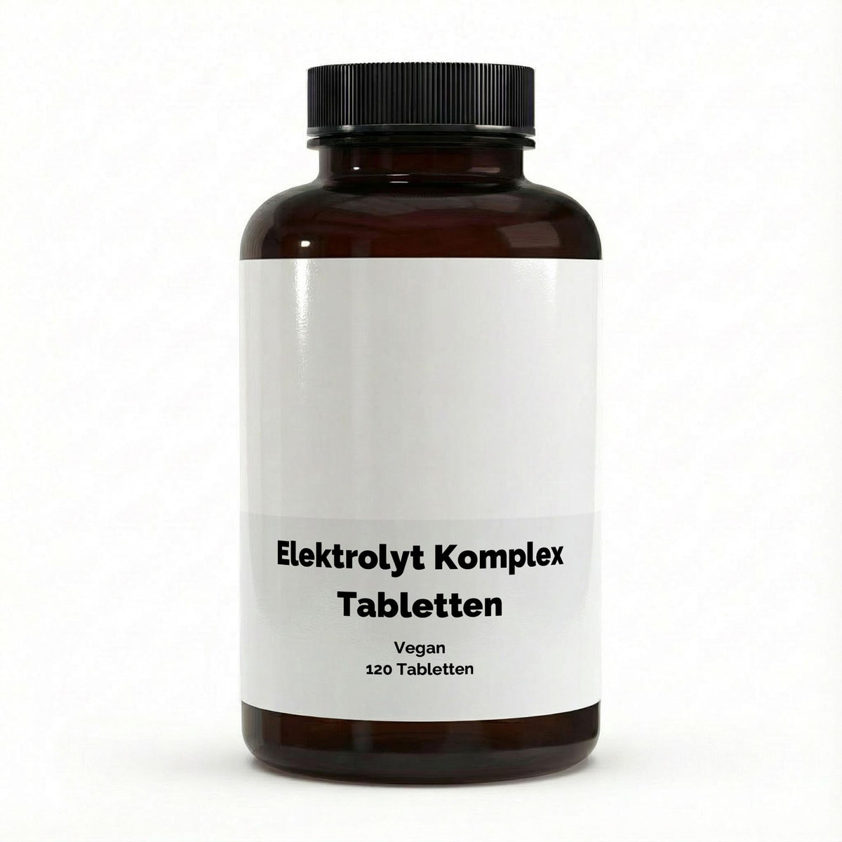 Therapium Electrolyte Complex, a jar of 120 vegan tablets with calcium, magnesium, sodium and B vitamins