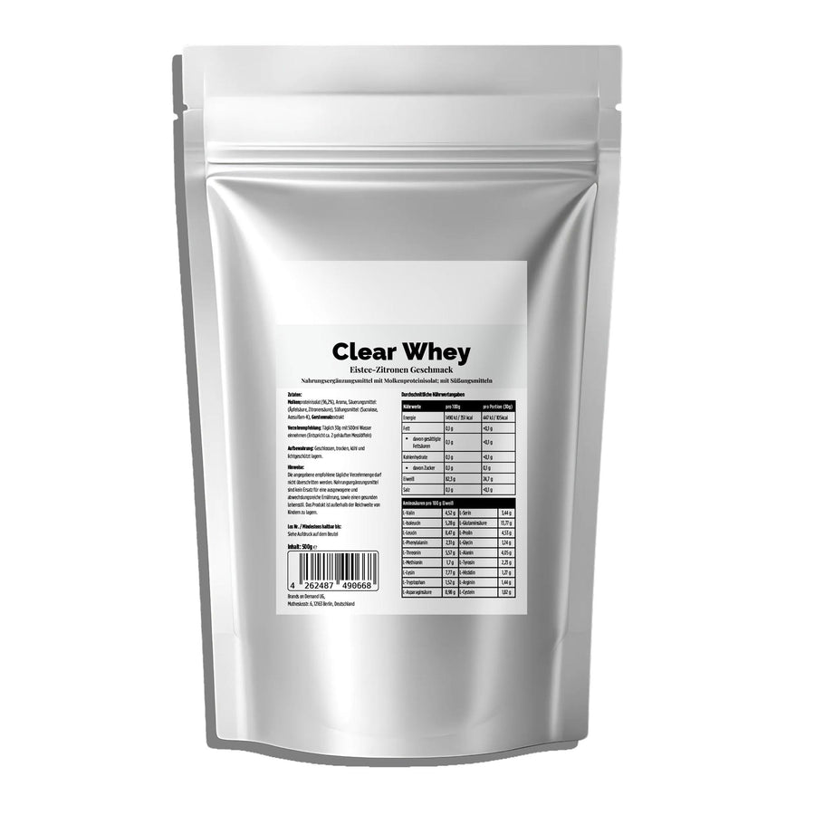 Therapium Clear Whey Protein Iced Tea Lemon, 500 g pouch