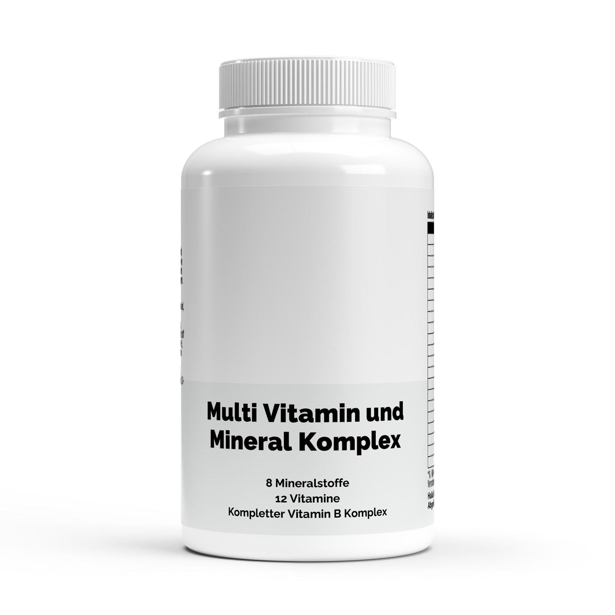 Therapium Multivitamin and Mineral Complex, a jar of 120 softgels with twenty-three vitamins and minerals