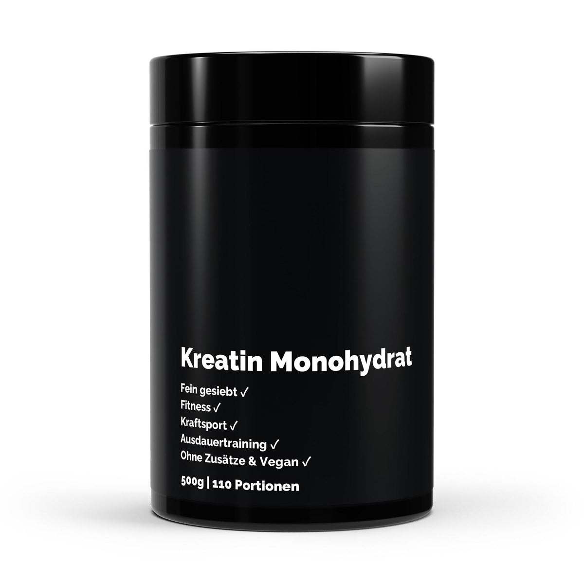 Therapium Creatine Monohydrate Flavourless, a 500 g tin of pure creatine powder