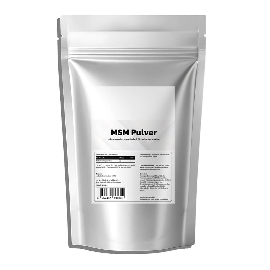 Therapium MSM Powder, 500 g tin