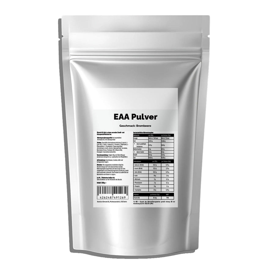 Therapium EAA Essential Amino Acids Blackberry, 500 g pouch