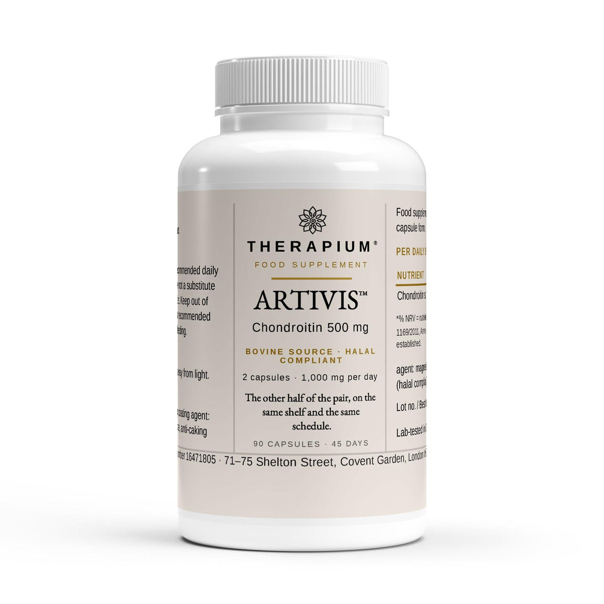 Therapium chondroitin 500 mg 90 capsules — studio