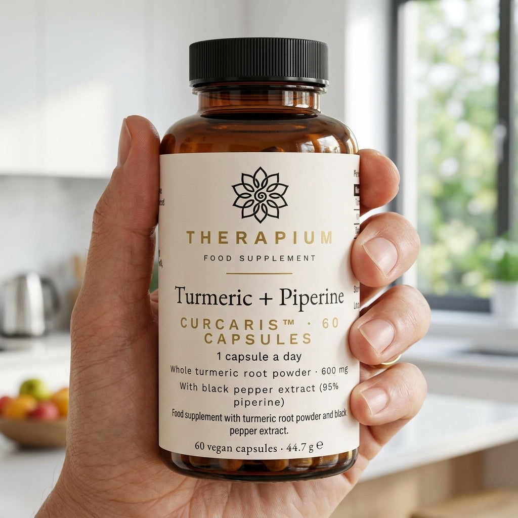 Therapium turmeric piperine 60 capsules — scene_a