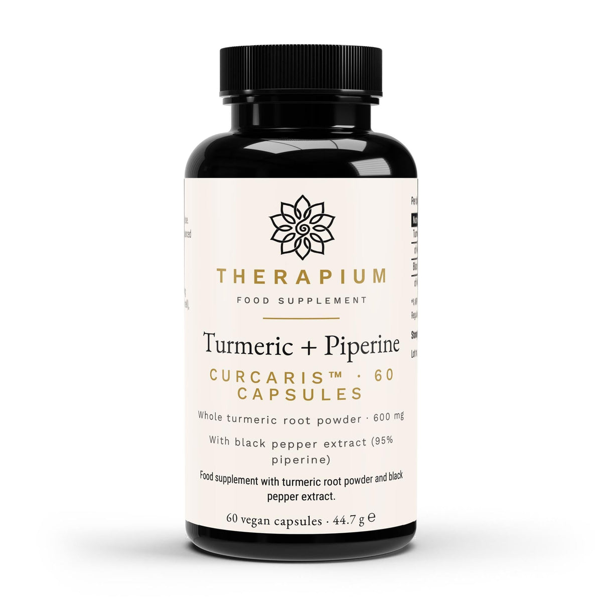 Therapium turmeric piperine 60 capsules — studio