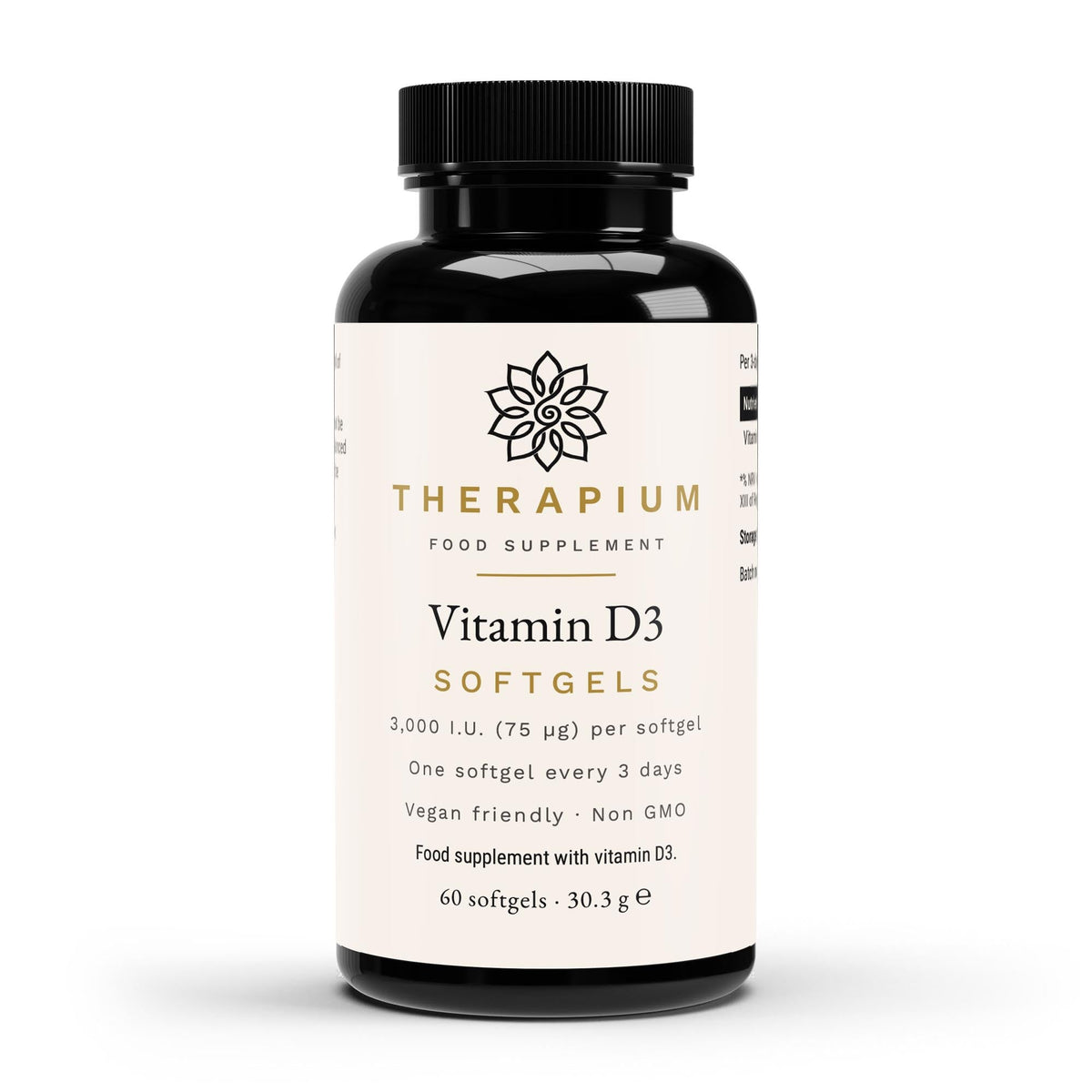 Therapium vitamin d3 3 000 i u 60 vegan softgels — Studio: The can