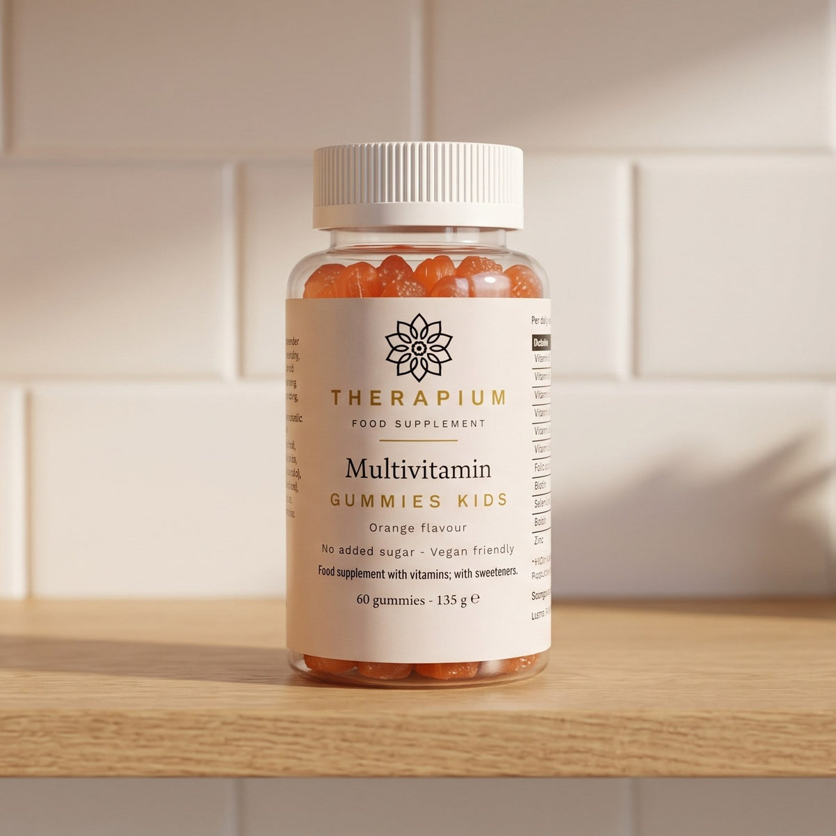 Multivitamin Gummies Kids on a kitchen shelf