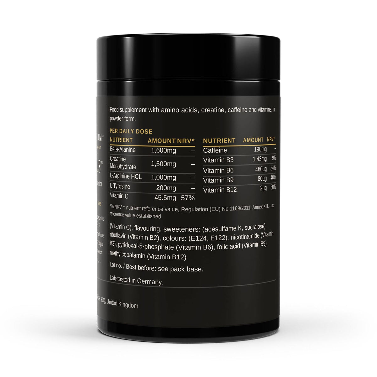 Therapium VIGORIS Pre-Workout Booster Orange 520 g — scene_a