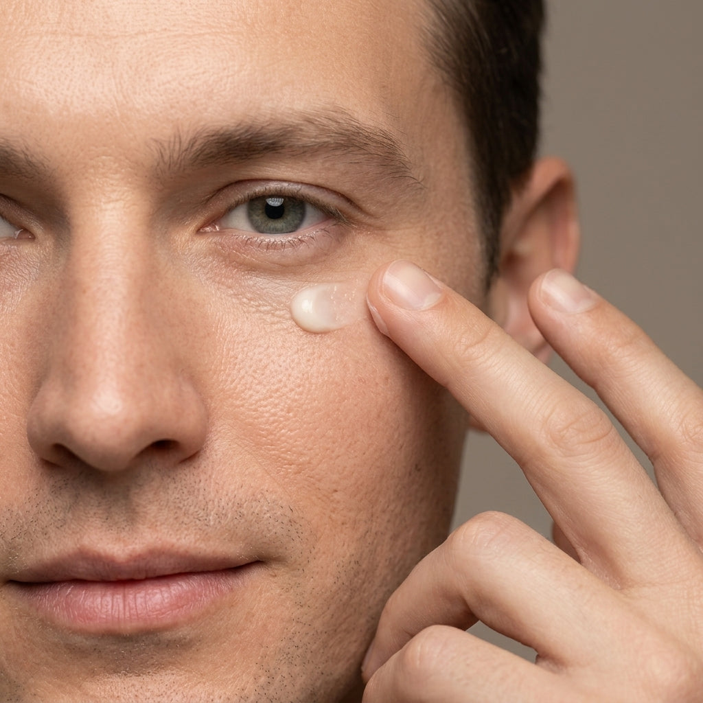 Therapium VIRIS™ 3-in-1 Eye Cream, in use
