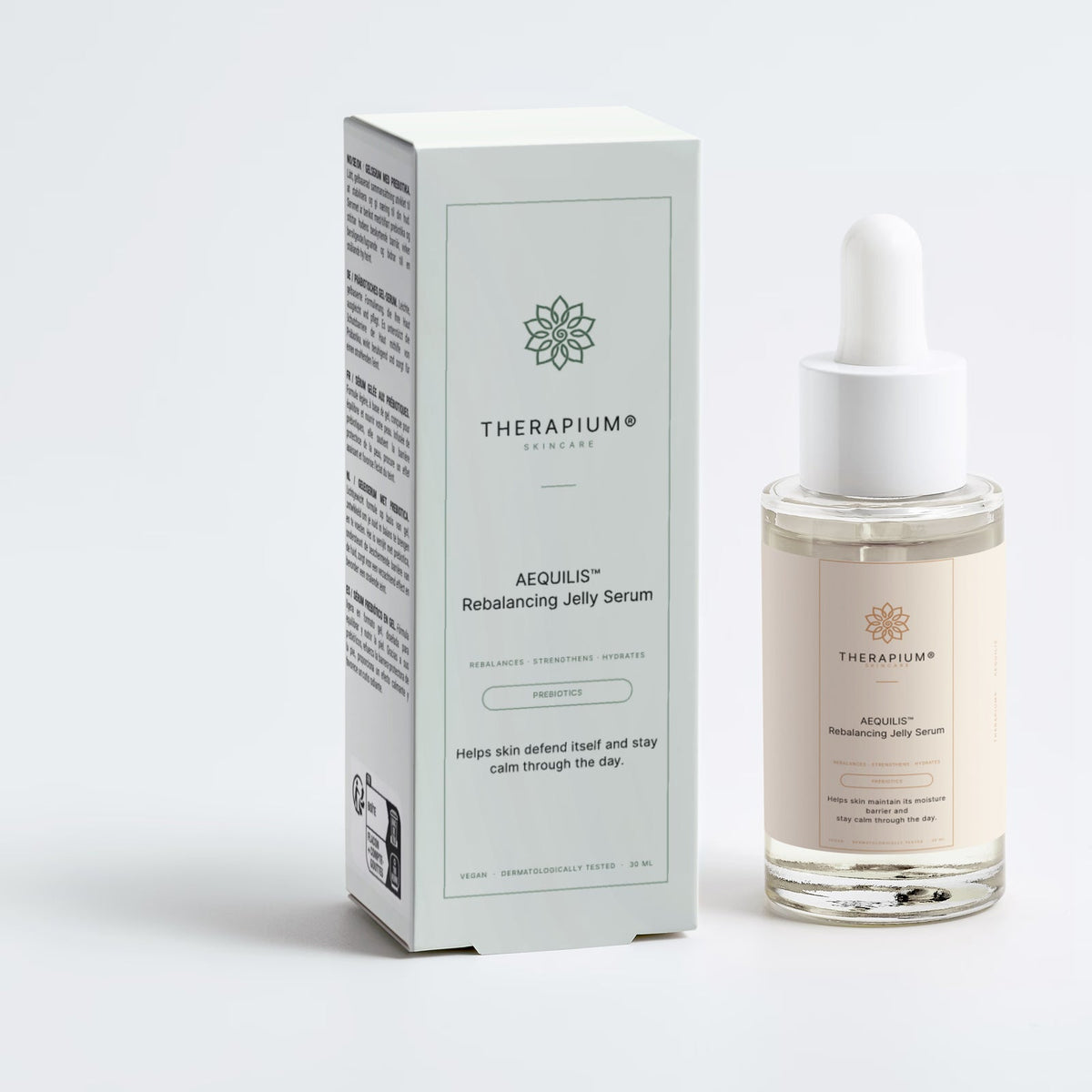 Therapium AEQUILIS™ Rebalancing Jelly Serum, studio photo