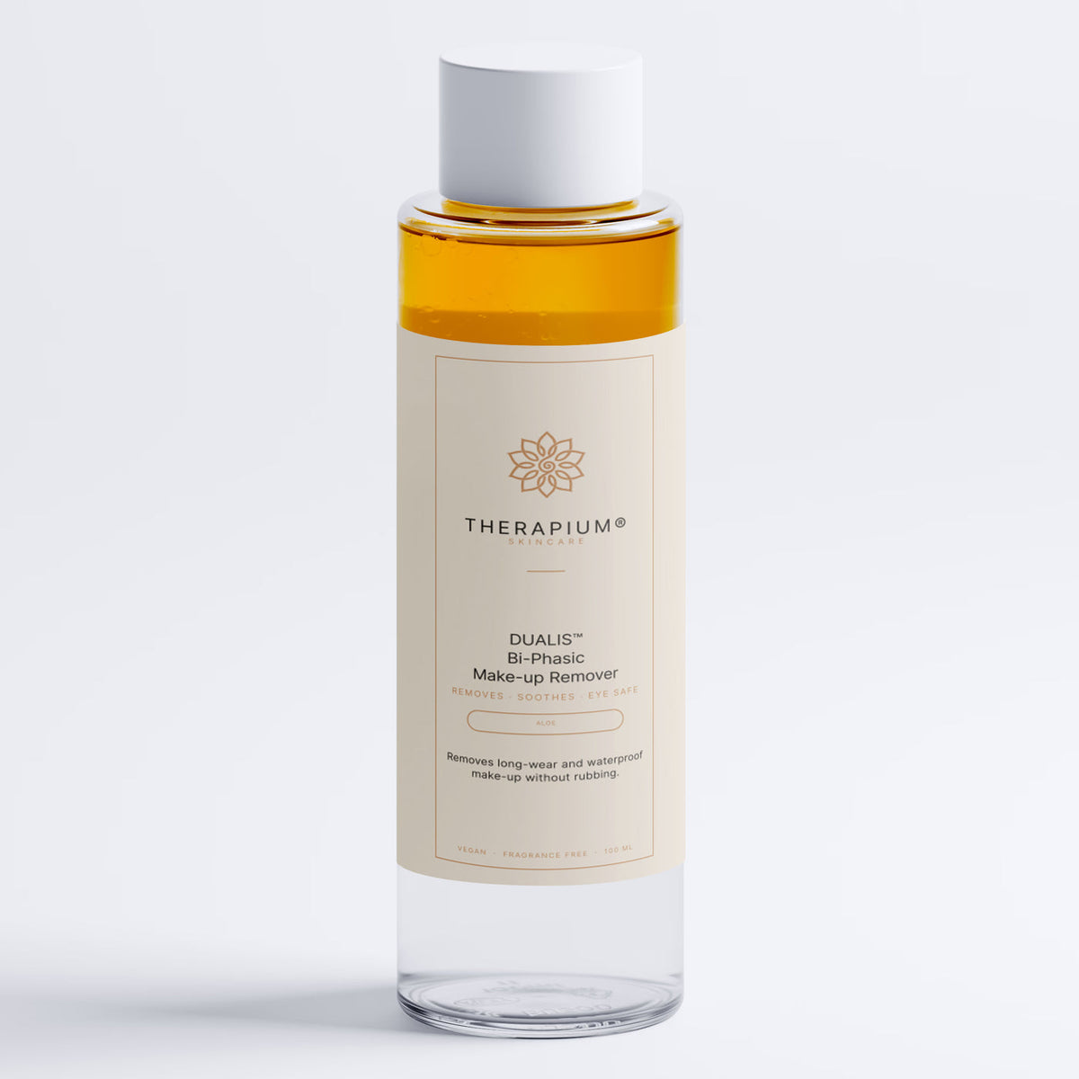 Therapium DUALIS™ Bi-Phasic Make-up Remover, close-up of the pack