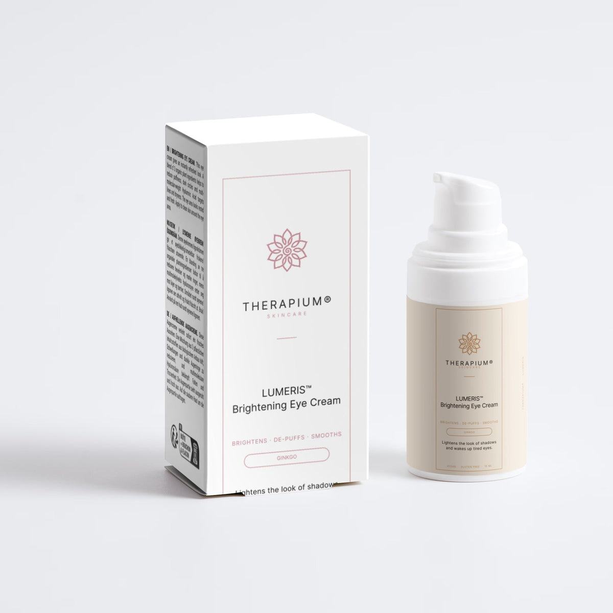 Therapium LUMERIS™ Brightening Eye Cream, studio photo