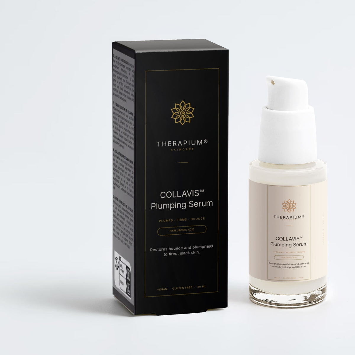 Therapium COLLAVIS™ Plumping Serum, studio photo