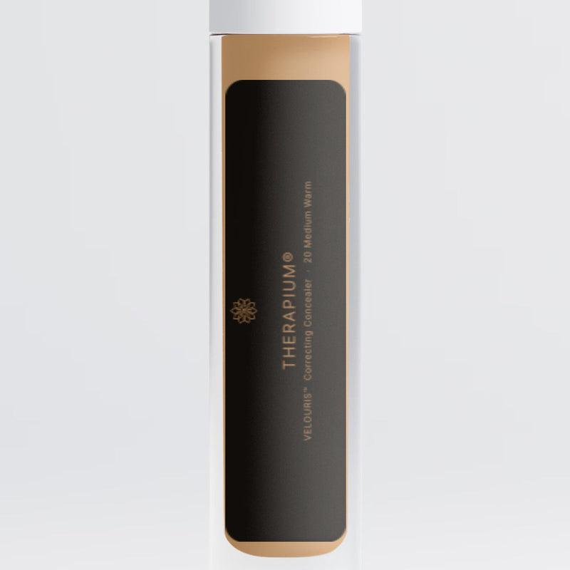 The label of the VELOURIS™ concealer tube