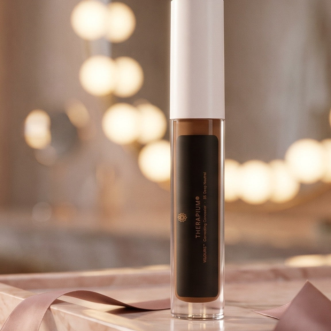Therapium VELOURIS™ Correcting Concealer — 35 Deep Neutral, styled scene