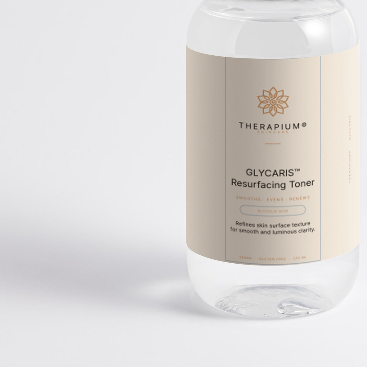 Therapium GLYCARIS™ Resurfacing Toner, front label