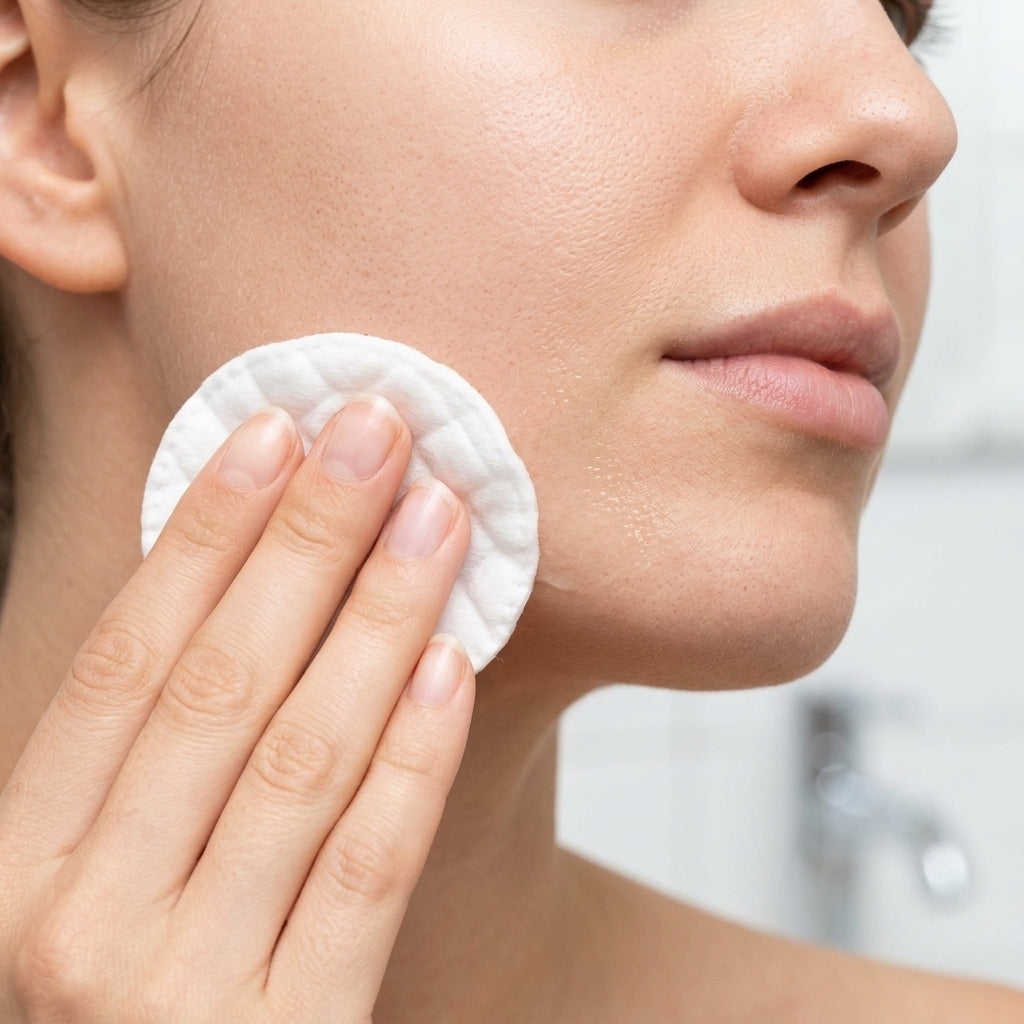 Therapium GLYCARIS™ Resurfacing Toner, in use