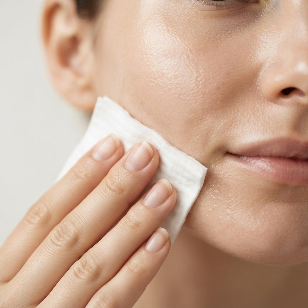 Therapium ROSARIS™ Hydrating Toner, in use