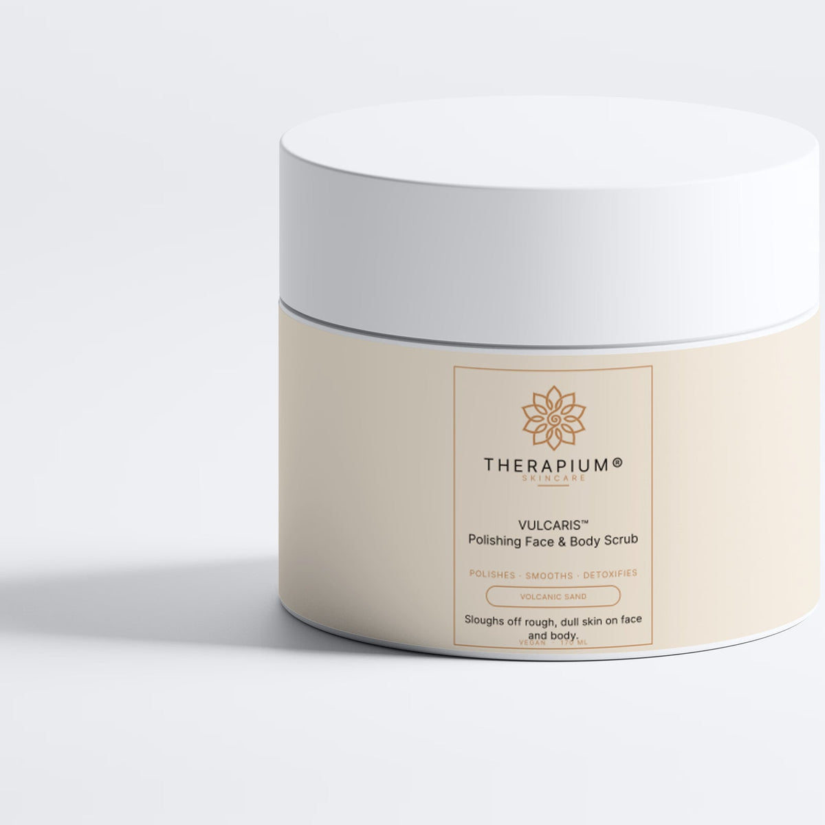 Therapium VULCARIS™ Polishing Face & Body Scrub, studio photo