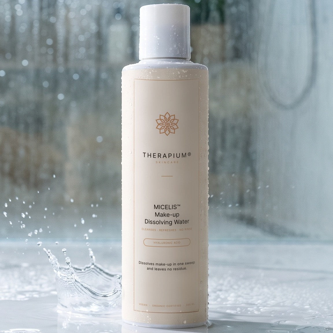 Therapium MICELIS™ Make-up Dissolving Water, styled scene