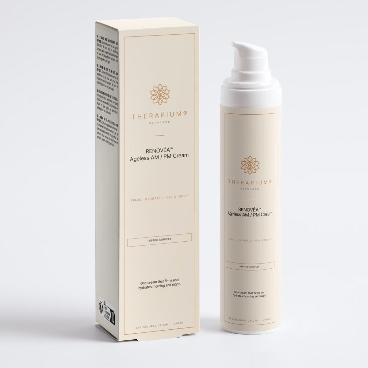Therapium RENOVÉA™ Ageless AM / PM Cream, studio photo