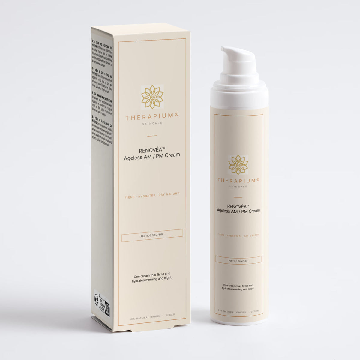 Therapium RENOVÉA™ Ageless AM / PM Cream, in use