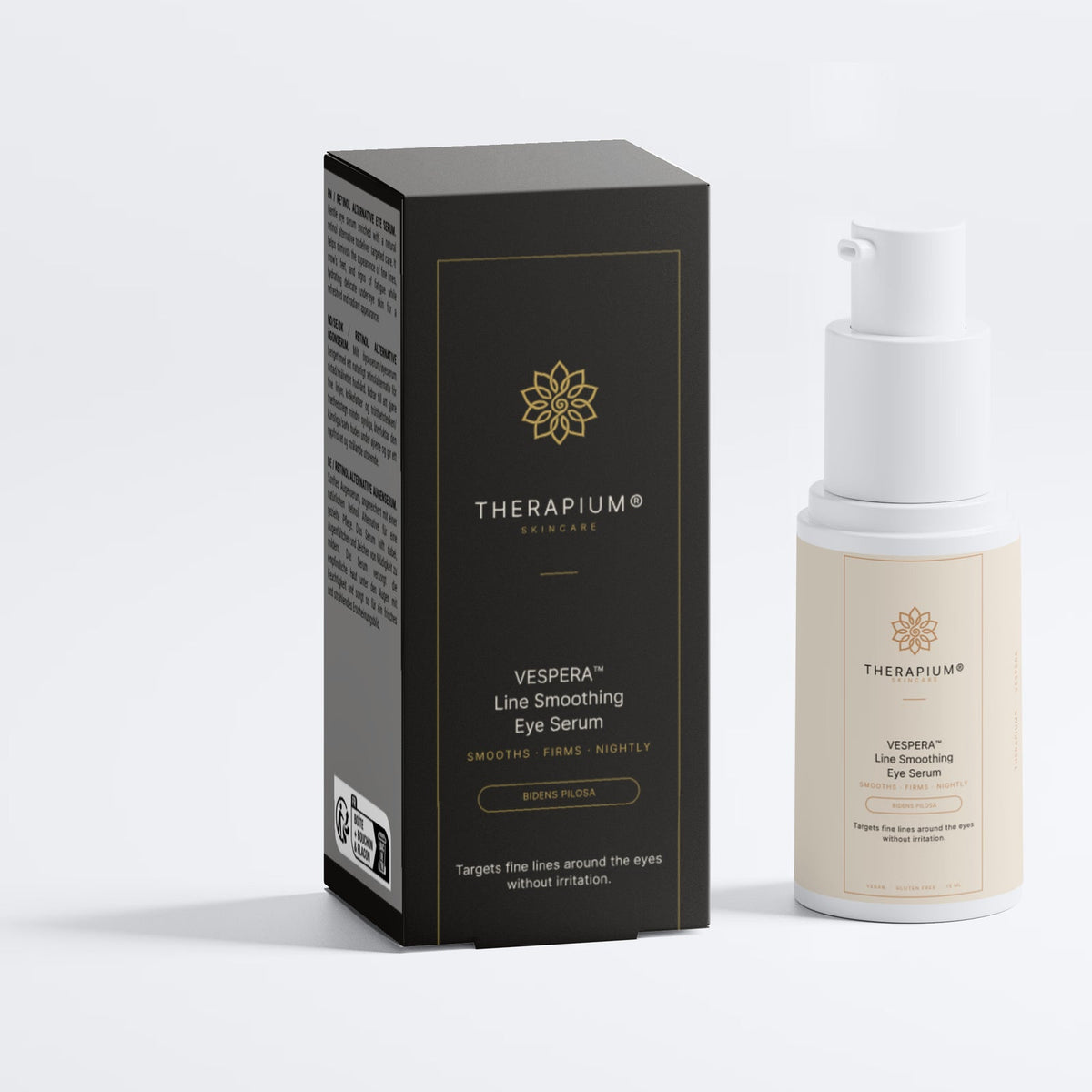 Therapium VESPERA™ Line Smoothing Eye Serum, studio photo