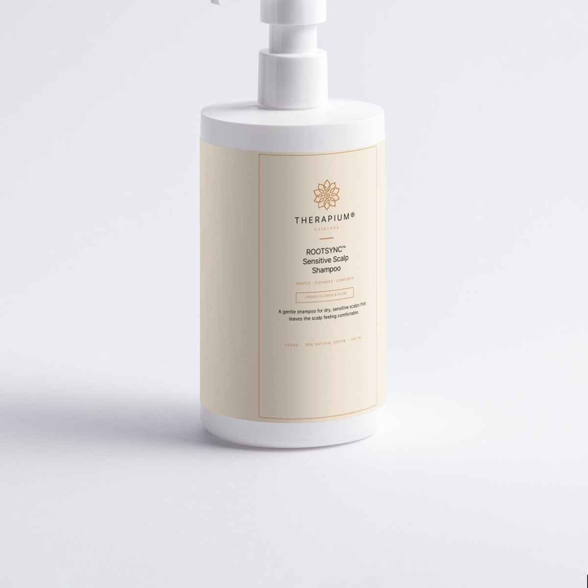 Therapium ROOTSYNC™ Sensitive Scalp Shampoo, studio photo