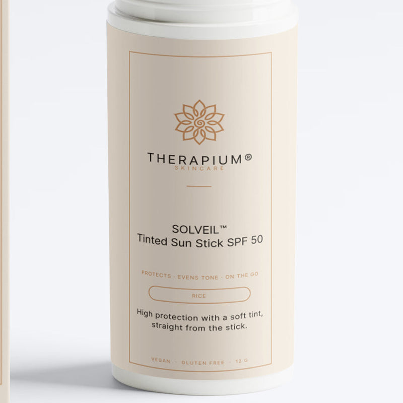 The front label of the SOLVEIL™ Tinted Sun Stick SPF 50