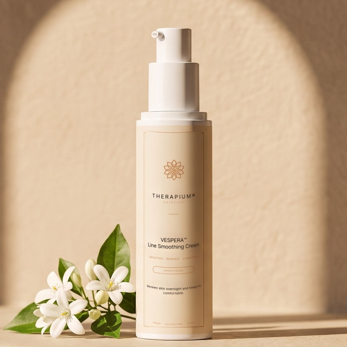 Therapium VESPERA™ Line Smoothing Cream, styled scene