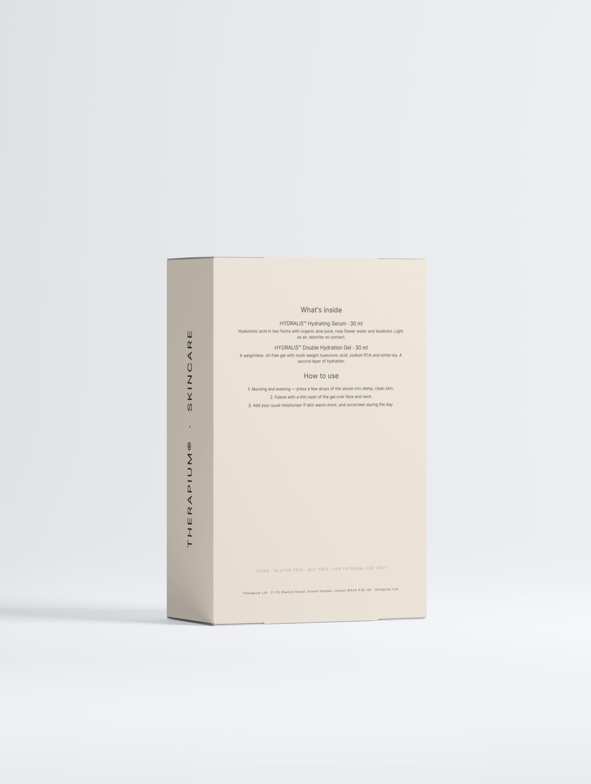 Therapium HYDRALIS Hydration Duo - Routine Box View 2