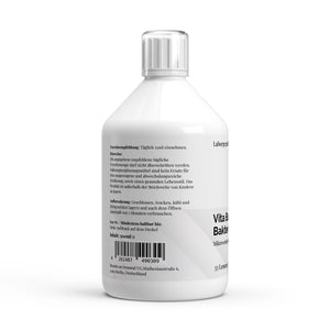 Vita Balance PLUS+ Bacterial Cultures — label with ingredients and directions