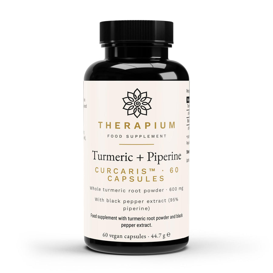 Therapium CURCARIS™ Turmeric + Piperine — 60 capsules