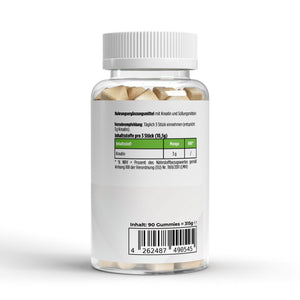 Therapium Creatine Gummies Apple, a jar of 90 gummies with creatine monohydrate