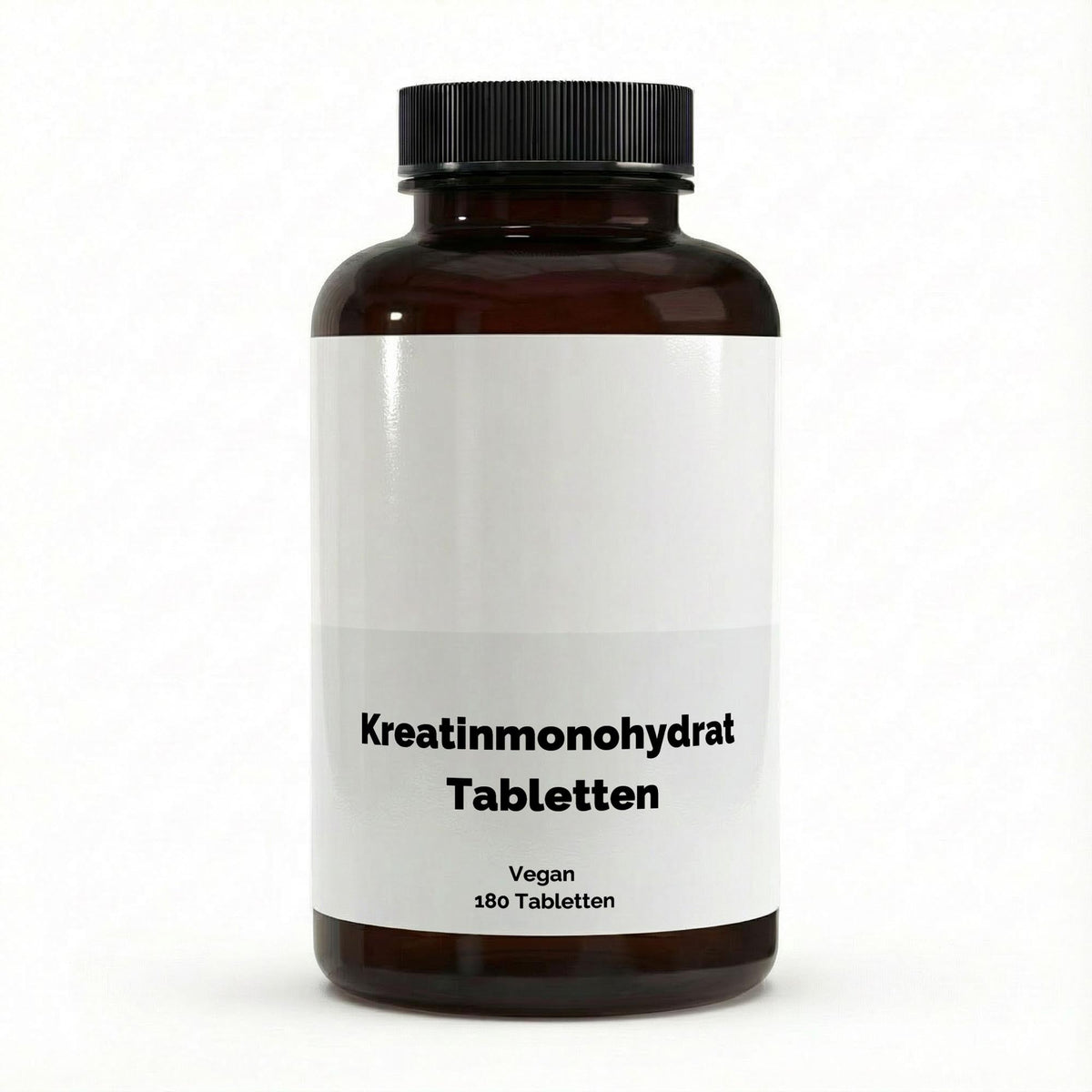 Therapium Creatine Monohydrate, a jar of 180 vegan tablets