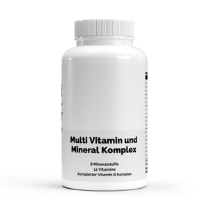 Therapium Multivitamin and Mineral Complex, a jar of 120 softgels with twenty-three vitamins and minerals