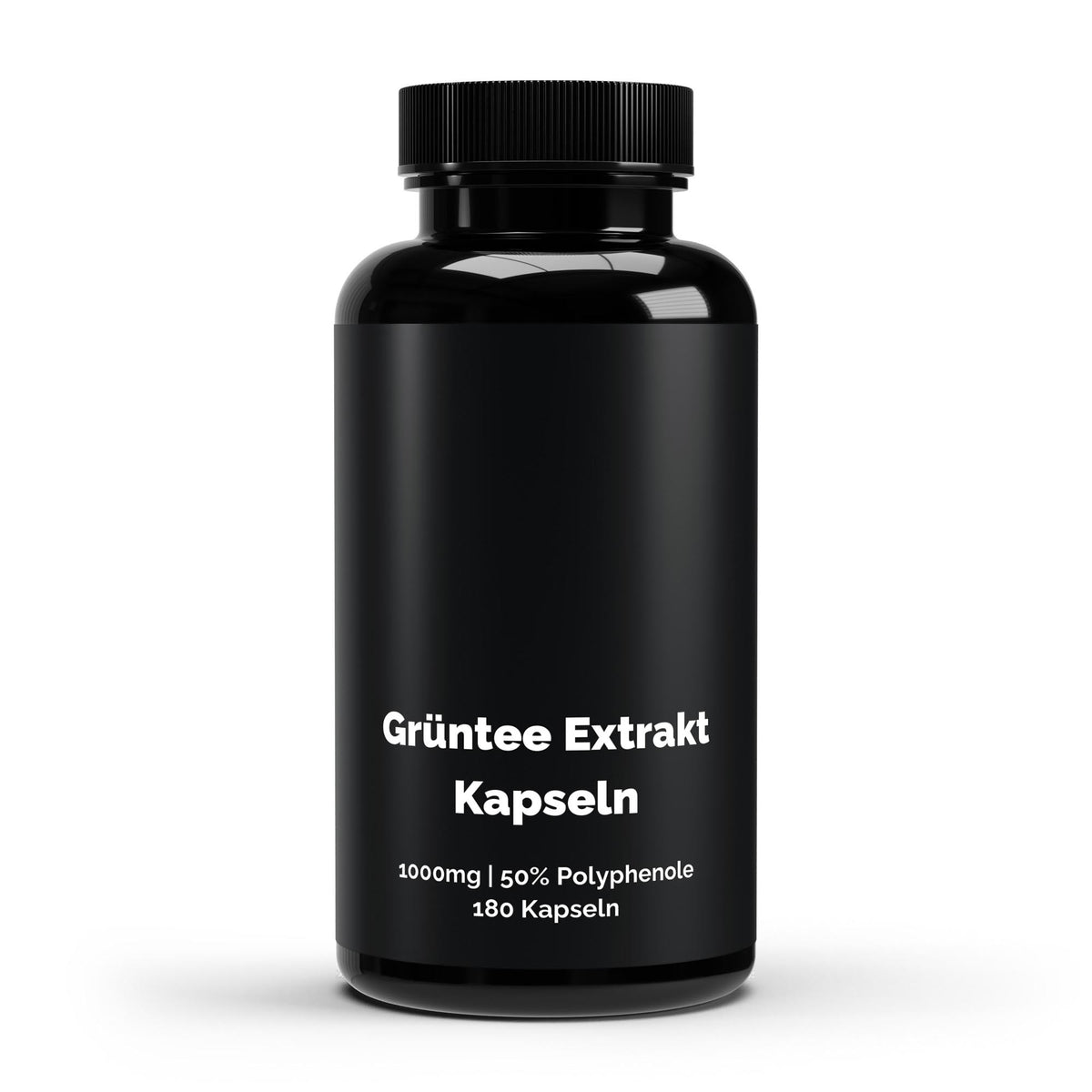 Therapium Green Tea Extract, a jar of 180 vegan capsules with zinc, vitamin C and black pepper