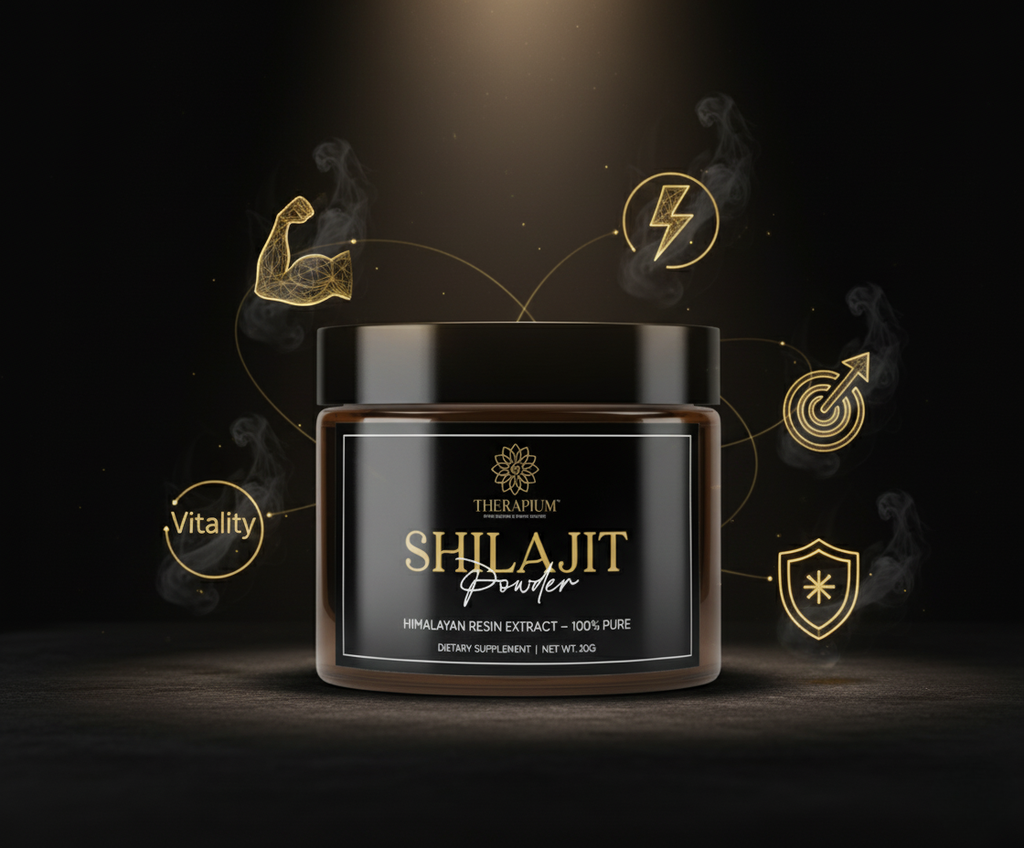 THERAPIUM™ Shilajit Supreme 10g – Pudră de rășină himalayană