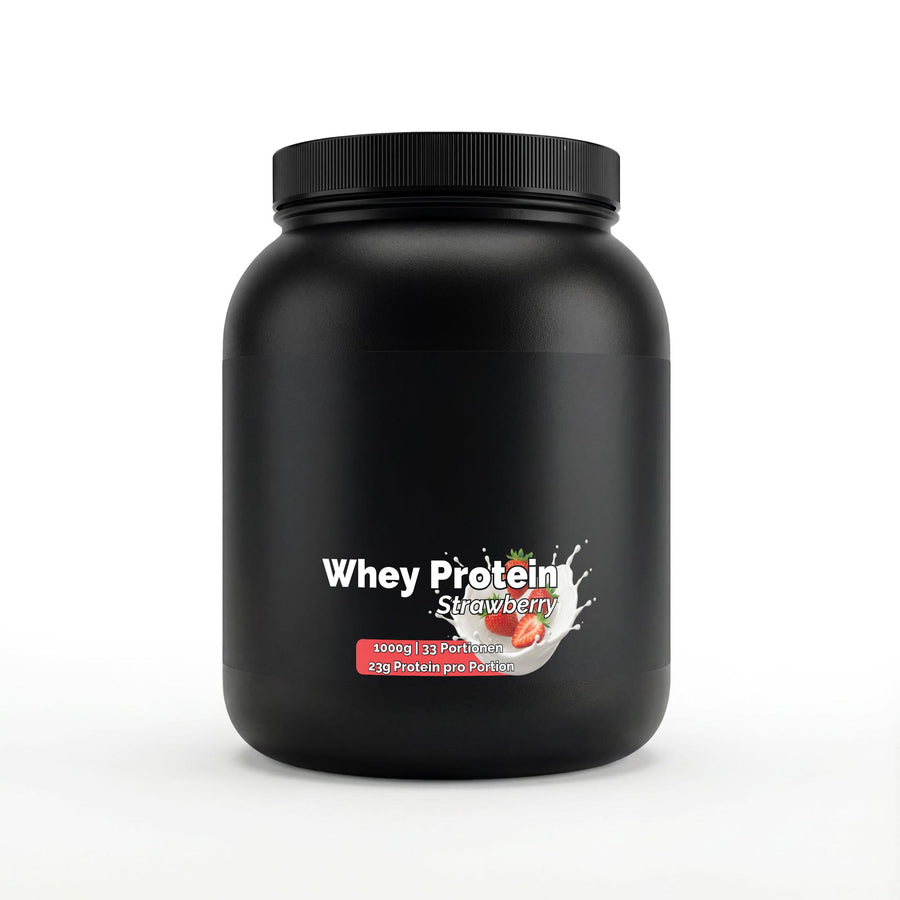 Therapium Premium Whey Protein Strawberry, 1,000 g tin
