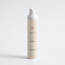 Therapium SERAVIA Sensitive Skin Moisturiser, fragrance free, 50 ml white airless pump bottle with cream label, front view on a plain studio background