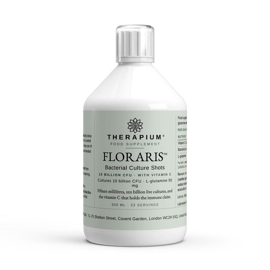 Therapium FLORARIS™ Bacterial Culture Shots — 500 ml