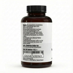 Therapium Iodine, a jar of 180 vegan tablets with potassium iodide