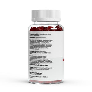 Therapium Lion's Mane Gummies, a jar of 60 gummies with lion's mane mushroom and vitamin B6