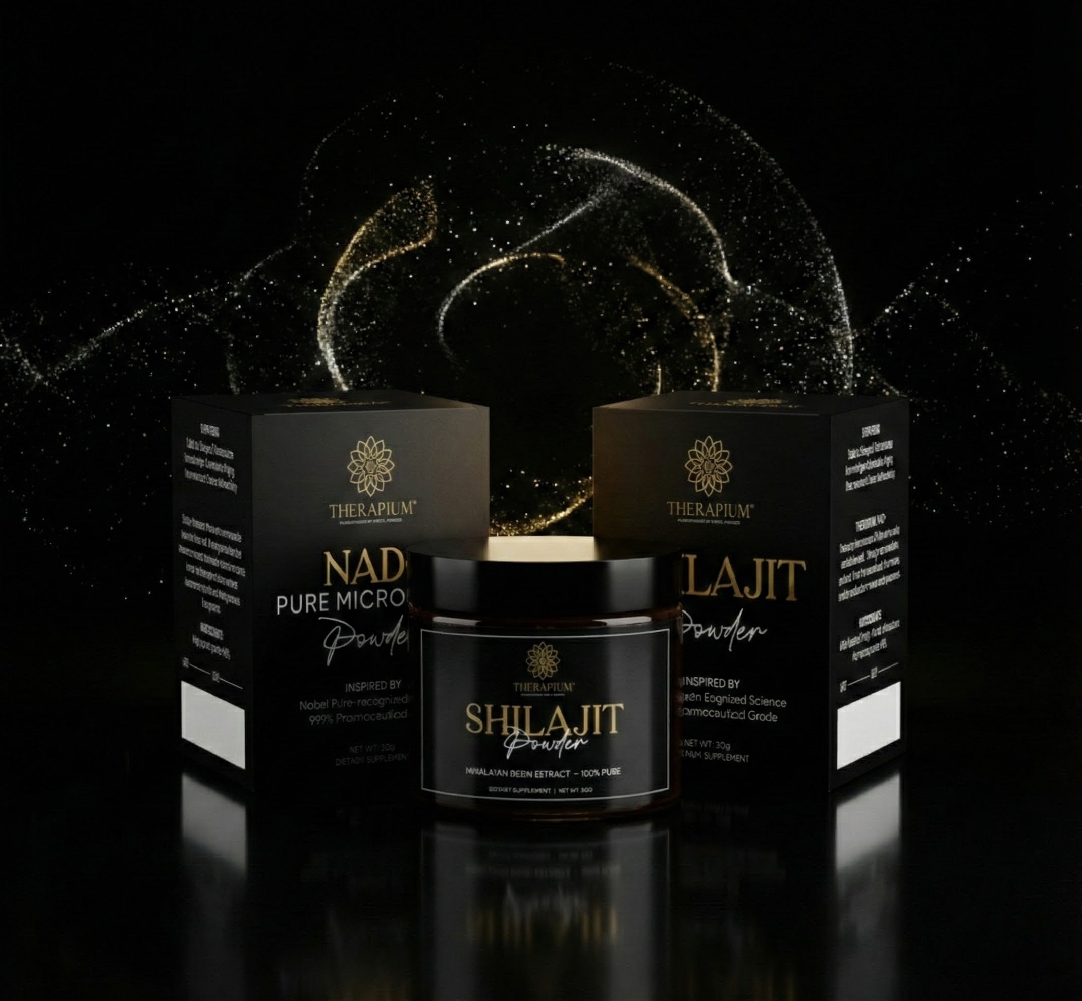 THERAPIUM™ Daily Energy Stack – NAD⁺ 20g + Shilajit