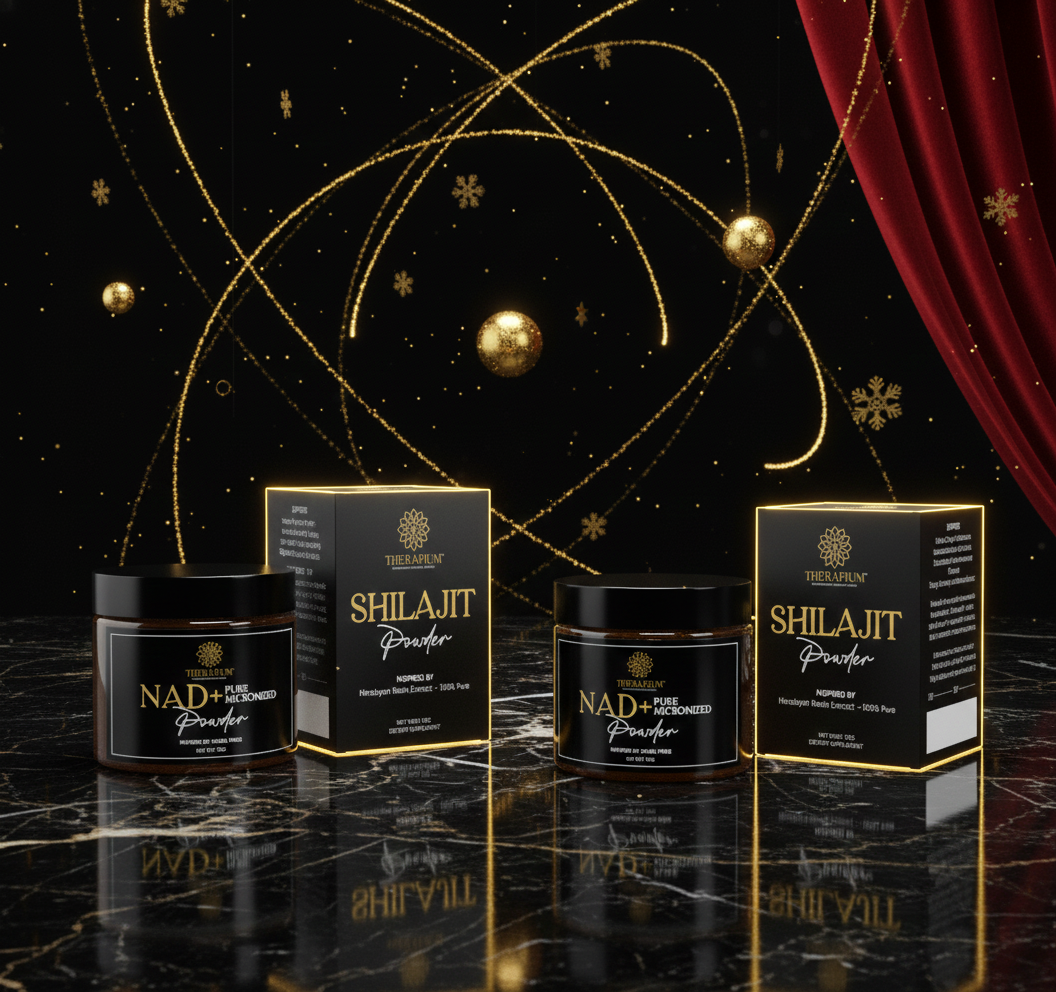 THERAPIUM™ Christmas Energy Bundle – NAD+ 20g + Shilajit