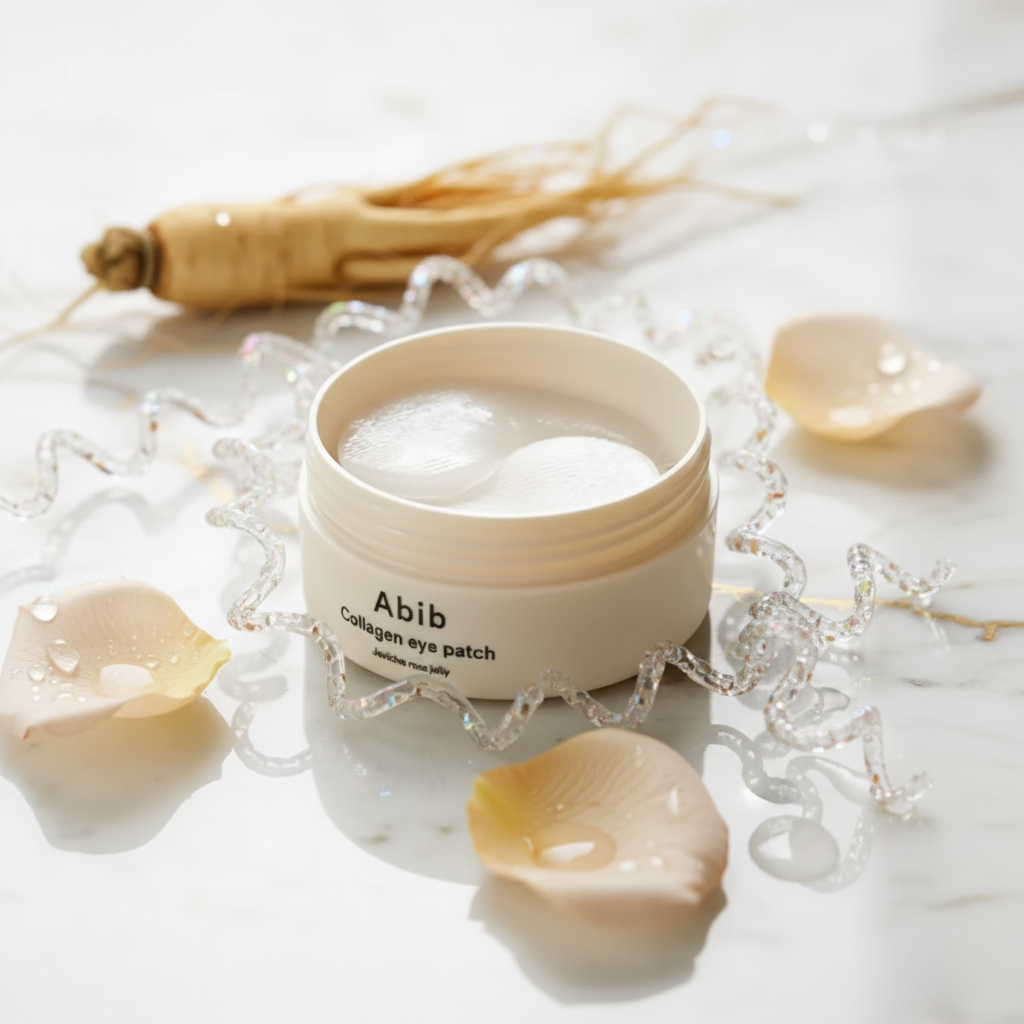 THERAPIUM™ ABIB – Adesivos de rejuvenescimento ocular com peptídeos de colágeno (60 unidades)