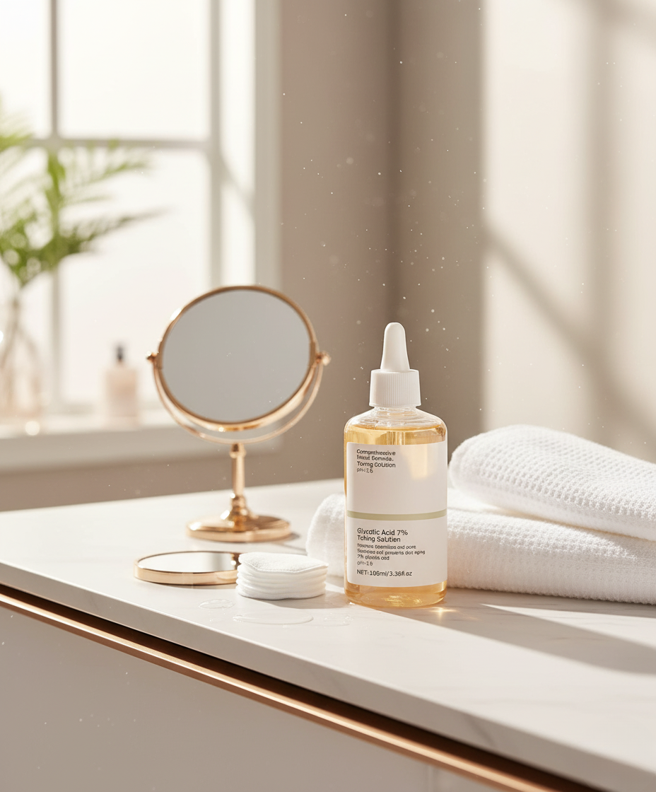 THERAPIUM™ GLYKOLSYRE 7 % TONINGSLØSNING — Cellulær fornyelsesessens (100 ml)