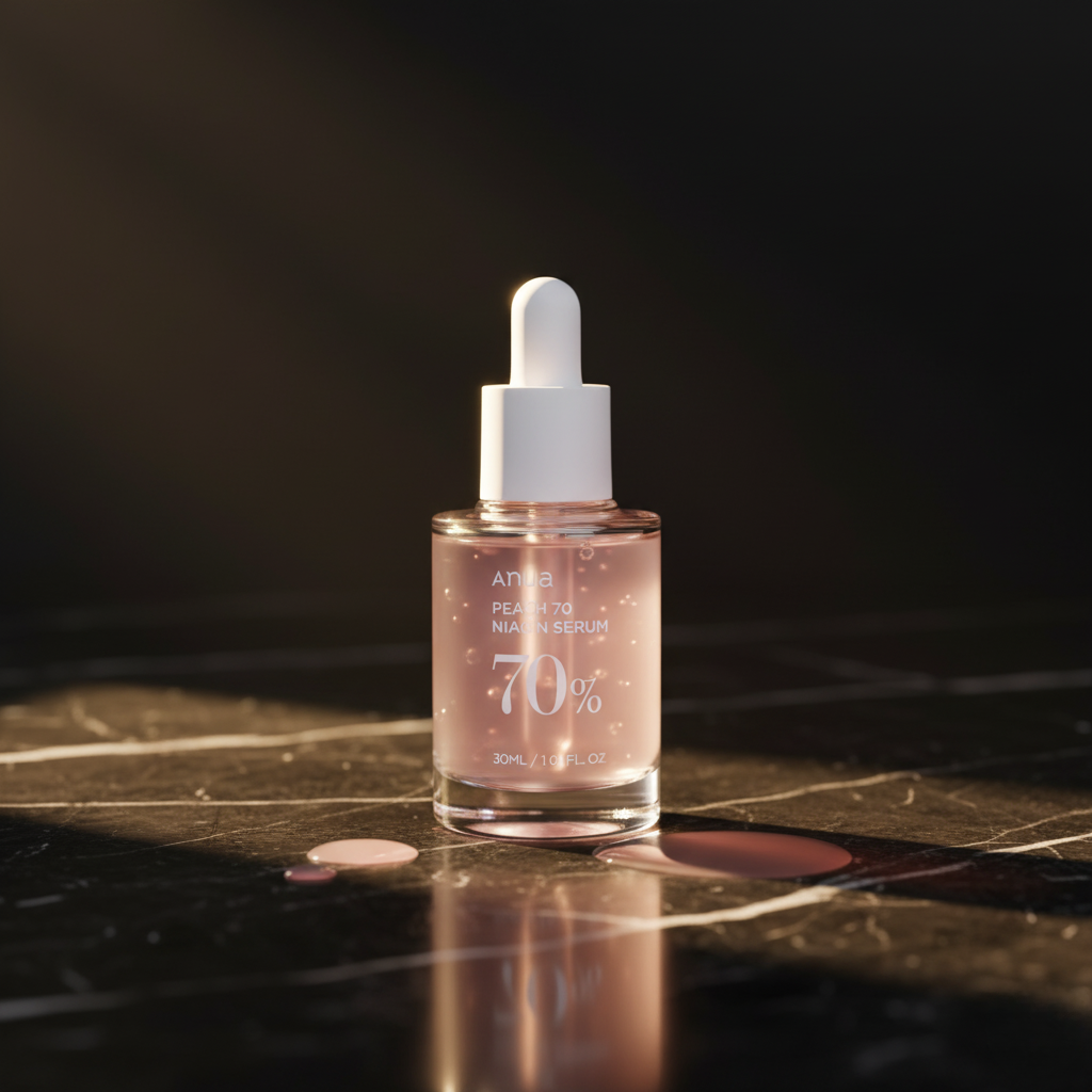 Therapium™ Anua 70 Niacinamida Sérum – Fórmula para Brilho Celular (30ml)